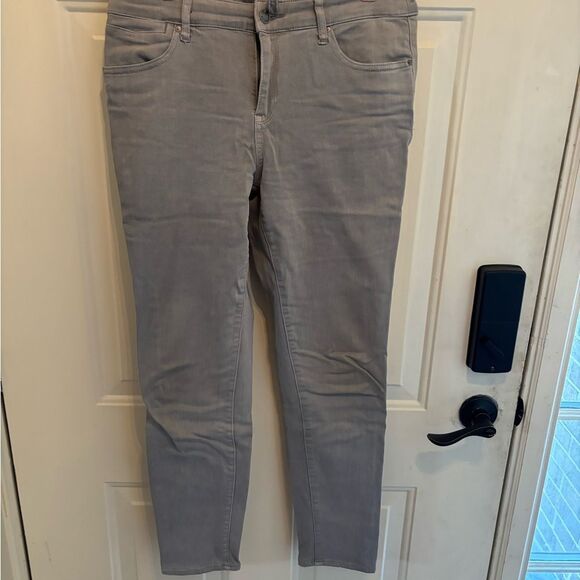 Chico's Light Gray Skinny Jeans - Picture 2 of 5